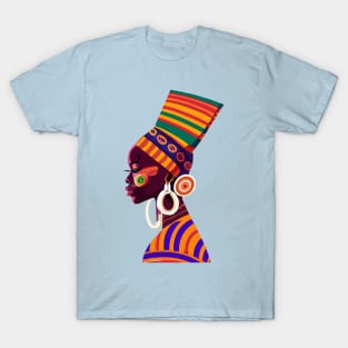 Afrocentric Black Woman T-Shirt